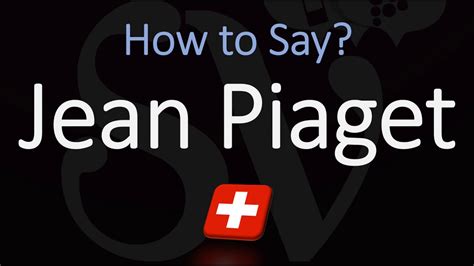 piaget watch pronunciation|how to pronounce jean piaget.